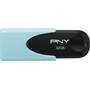Memorie USB USB 2.0  32GB PNY Attache 4 Pastel blue