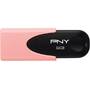 Memorie USB USB 2.0  32GB PNY Attache 4 Pastel coral