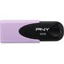 Memorie USB USB 2.0  32GB PNY Attache 4 Pastel purple