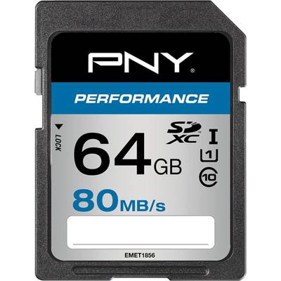 Card de Memorie SD  64GB PNY Performance C10