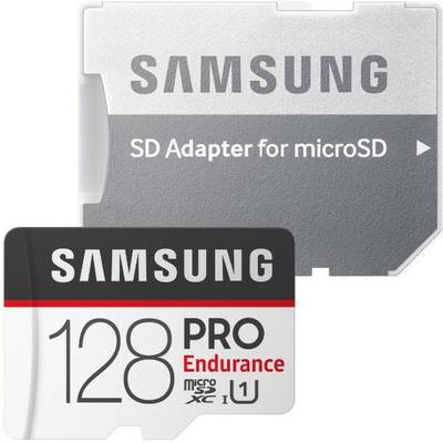 Card de Memorie Samsung Micro SDXC PRO Endurance Series UHS-1 Clasa 10 128GB + Adaptor SD