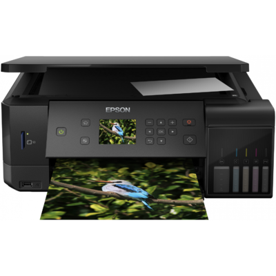 Imprimanta multifunctionala Epson L7160 Inkjet, CISS, Color, Format A4, Duplex, Wi-Fi