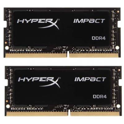 Memorie Laptop HyperX Impact, 32GB, DDR4, 3200MHz, CL20, 1.2v, Dual Channel Kit