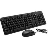 Tastatura + Mouse Combo SPDS-1691, Wired, Black