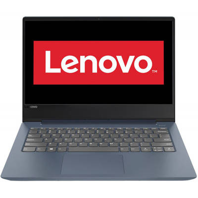 Ultrabook Lenovo 14" IdeaPad 330S IKB, FHD IPS, Procesor Intel Core i5-8250U (6M Cache, up to 3.40 GHz), 8GB DDR4, 256GB SSD, GMA UHD 620, FreeDos, Midnight Blue