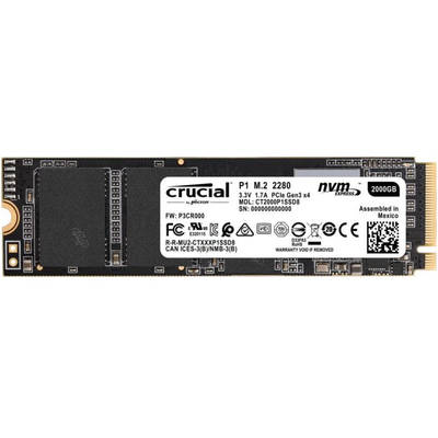 SSD Crucial P1 1TB PCI Express 3.0 x4 M.2 2280