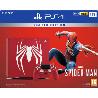 Consola jocuri Sony PlayStation 4 1TB Slim Limited Edition + Joc MARVEL's Spider-Man