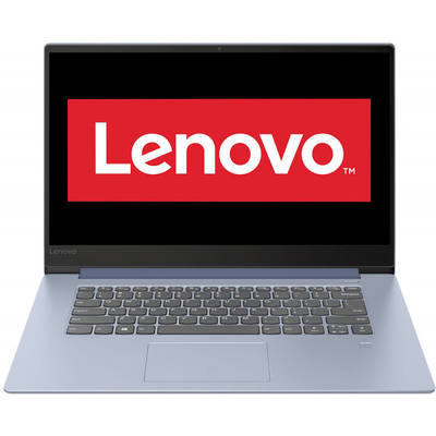 Ultrabook Lenovo 15.6" IdeaPad 530S IKB, FHD IPS Glass, Procesor Intel Core i5-8250U (6M Cache, up to 3.40 GHz), 8GB DDR4, 256GB SSD, GMA UHD 620, FingerPrint Reader, FreeDos, Liquid Blue