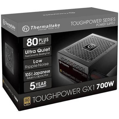 Sursa PC Thermaltake Toughpower GX1, 80+ Gold, 700W