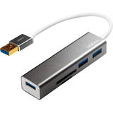 Hub USB Logilink UA0306 USB 3.0 Silver