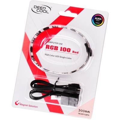 Modding PC Deepcool RGB 100 Red LED Lighting Kit