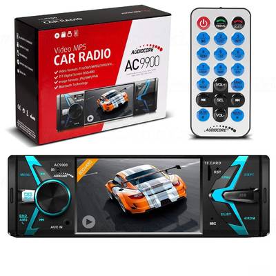 Player Auto Player Auto Audiocore AC9900 MP5 AVI DVIX Bluetooth handsfree + remote