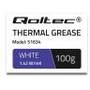 Pasta termoconductoare Qoltec pasta termica 1.42 W/m-K | 100g | White