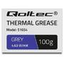 Pasta termoconductoare Qoltec pasta termica 4.63W/m-K | 100g | grey