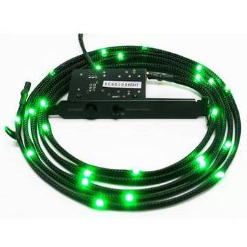 Modding PC NZXT Sleeved LED Kit - Two Meters, Green