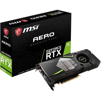 Placa Video MSI GeForce RTX 2070 AERO 8GB GDDR6 256-bit