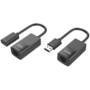 Adaptor Unitek cablu prelungitor USB 1.1 - RJ45, 60m, Y-UE01001