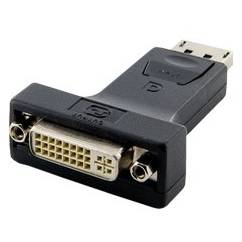 Adaptor Adaptor 4World DisplayPort [M] > DVI-I [F] (24+5), negru