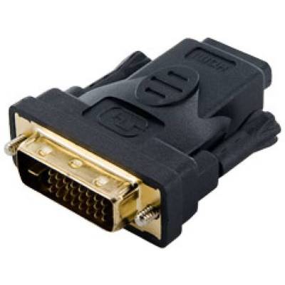 Adaptor Adaptor 4World DVI-D [M] (24+1) > HDMI [F], negru