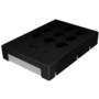 Adaptor RaidSonic Convertor IcyBox 3,5' pentru HDD 2,5'' SATA, negru + aluminiu