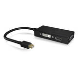 Adaptor RaidSonic IcyBox Adapter mini DisplayPort -> HDMI/DVI-D/VGA 3-in-1
