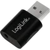 Adaptor LOGILINK - USB dapter with 3.5 mm TRRS jack