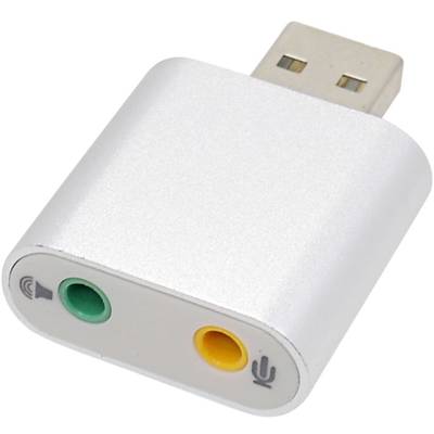 Adaptor LOGILINK - USB audio adapter, silver