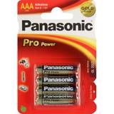 Panasonic Pro Power Alkaline battery R03/AAA, 4 Pcs, Blister