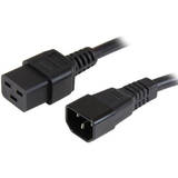 Cablu Manhattan Extension power cable IEC320 C14 to C19 10A 2m black