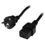 Cablu Manhattan Power cable IEC320 Schuko to C19 16A 2,5m black