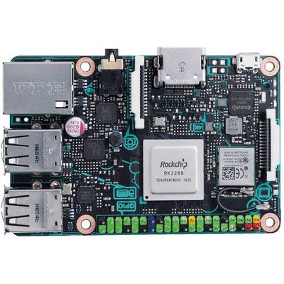 Sistem Mini Asus Tinker Board SBC, Rockchip Quad-Core RK3288, RAM 2GB, No HDD, ARM Mali T764, No OS