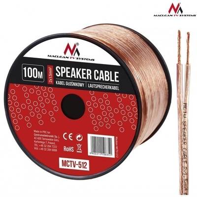 Maclean MCTV-512 Speaker cable 100m 2*1.5mm2 / 48*0.20CCA 3,5*7,0mm