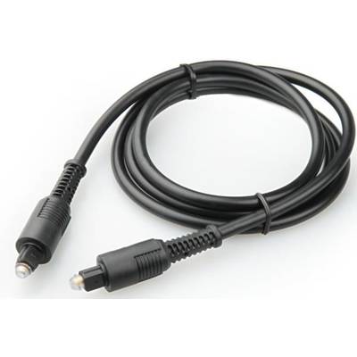 Natec Toslink optical cable, black, 1 m, blister