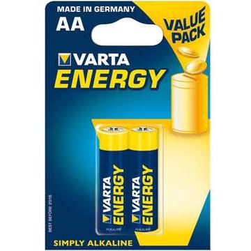 VARTA alcaline batteries R6 (AA) 2pcs energy