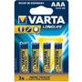 VARTA Alcaline batteries R3 (AAA) 4pcs longlife