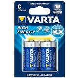 VARTA alcaline batteries R14 (typ C) 2pcs high energy
