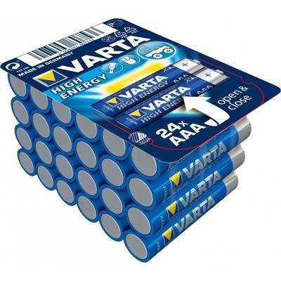 Alkaline Batteries VARTA R3 (AAA) 24pcs High Energy/Longlife Power