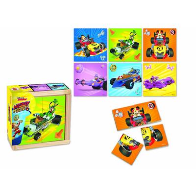 BRIMAREX Mickey și piloții de curse- Puzzle in cu