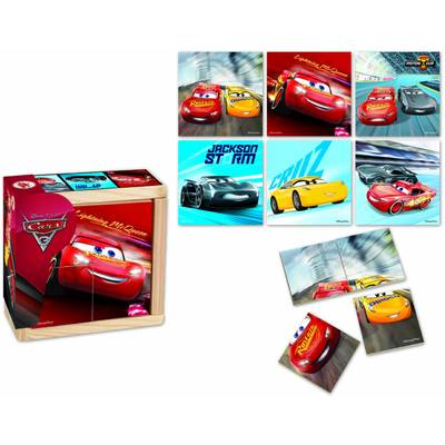 BRIMAREX Cars 3- Puzzle in cutie, 6 poze