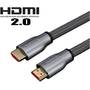 Unitek Cablu LUX HDMI v.2.0 M/M 10,0m, aur, împletitură de cablu, Y-C142RGY