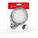 Accesoriu Laptop Gembird Cable lock for notebooks (4-digit combination), 1.8m