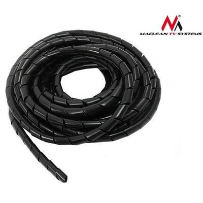 Maclean MCTV-687 Organizer Spiral cable Length (20.4*22mm) 3m Flexible black