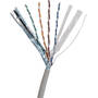 Cablu Gembird FTP solid CCA cable, cat. 5e, 100m, grey
