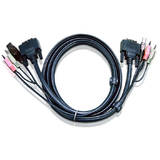 ATEN Cable DVI-D/USB, Audio - 3m