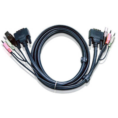 Cablu ATEN Cablu DVI/USB, Audio - 5m