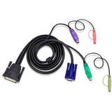 ATEN Cablu (25M/SVGA, PS/2, PS/2, Audio) - 5m