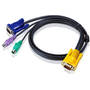 Cablu ATEN Cablu prelungire KVM (HD15-SVGA, PS/2, PS/2) - 2m