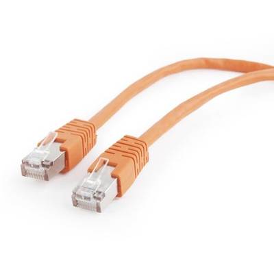 Cablu Gembird patchcord RJ45, cat.5e, FTP, 0.5m, orange