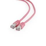 Cablu Gembird patchcord RJ45, cat. 6,FTP, 1m, pink