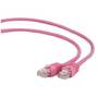 Cablu Gembird patchcord RJ45, cat. 6,FTP, 5m, pink